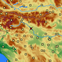 Nearby Forecast Locations - City - Carte