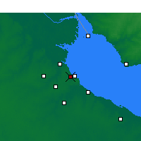 Nearby Forecast Locations - Olivos - Carte