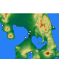 Nearby Forecast Locations - Manille - Carte